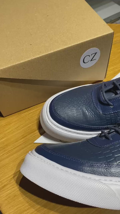Sneaker Cobra CZ Azul Oscuro